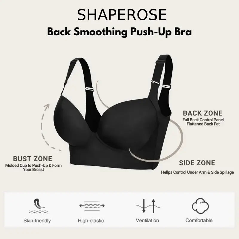 Shaperose® Back Smoothing Push-Up Bra