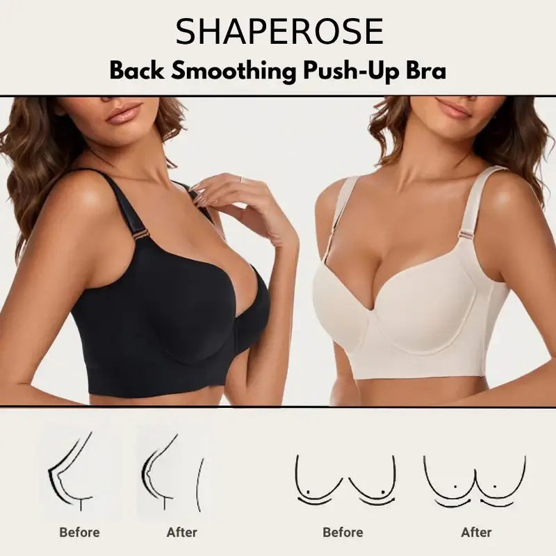 Shaperose® Back Smoothing Push-Up Bra