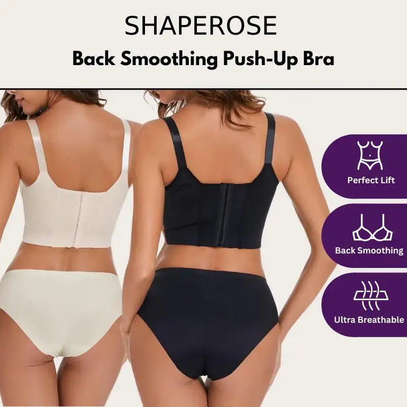 Shaperose® Back Smoothing Push-Up Bra