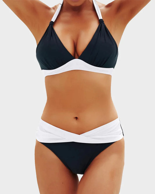 Halter Swimsuit Vintage Swimwear